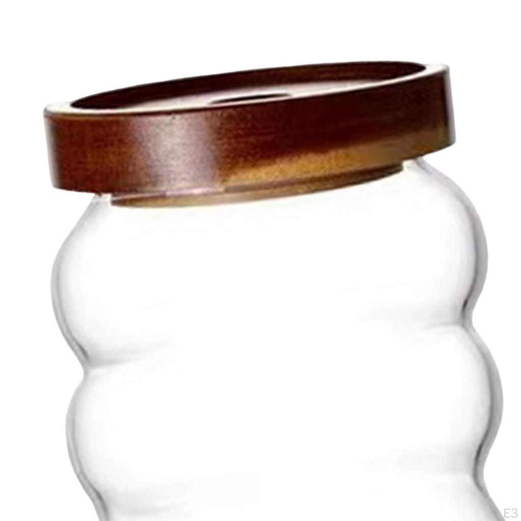 Elegant Glass Food Storage Container Set for Pantry Organization