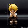 12cm Anime Figure One Piece Monkey D Luffy Roronoa Zoro Kawaii Toys Q Figural Nendoroid Car Decoration PVC Model Fans Gifts