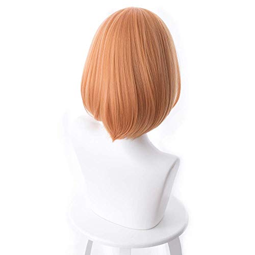 Eileen Quintessential Quintuplets Nakano Yotsuba Cosplay Wig, Heat-Resistant, Anime Wig, Disguise Wig for School Festivals [Includes Net]
