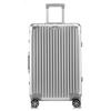 20" Classic Aluminum-Magnesium Alloy Suitcase with Customs Lock