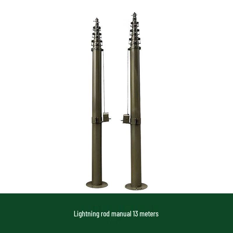 Portable Telescopic Lightning Rod
