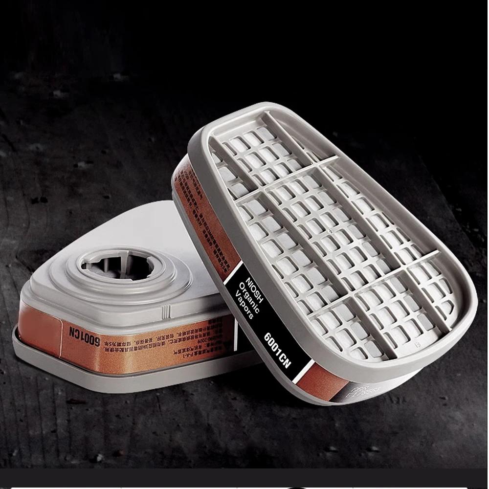 Organic 6001 Filter Cartridge Dustproof Cotton 5N11 5P71  For 6200/7502/6800 Gas Mask Chemical Respirator Painting Spraying