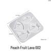 DIY Epoxy Crystal Fruit Series Pendant Mold: Strawberry, Cabbage, Pear, Watermelon, Banana, Peach, Persimmon.