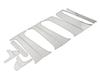 BRIGHTZ Stainless Steel Plated Pillar Panels for Wagon R Visor Compatible with H22 Wagon and Wagon R Ultra-Mirror (14-Piece Set) MH21S/MH22S (No