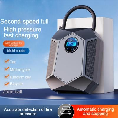 Car Inflatable Pump Car Portable Car Pump Electric Car Tire High Pressure Inflator