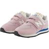 New Balance NB 574 Fabric Anti kick Low top Kids Lifestyle Shoes Pink Kids' PV574VPK