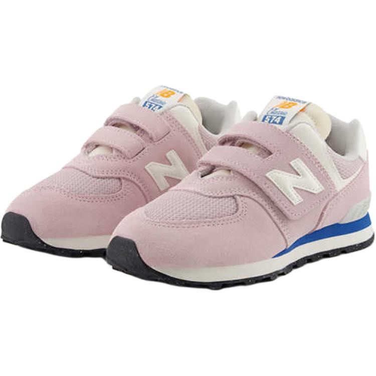 New Balance NB 574 Fabric Anti kick Low top Kids Lifestyle Shoes Pink Kids' PV574VPK