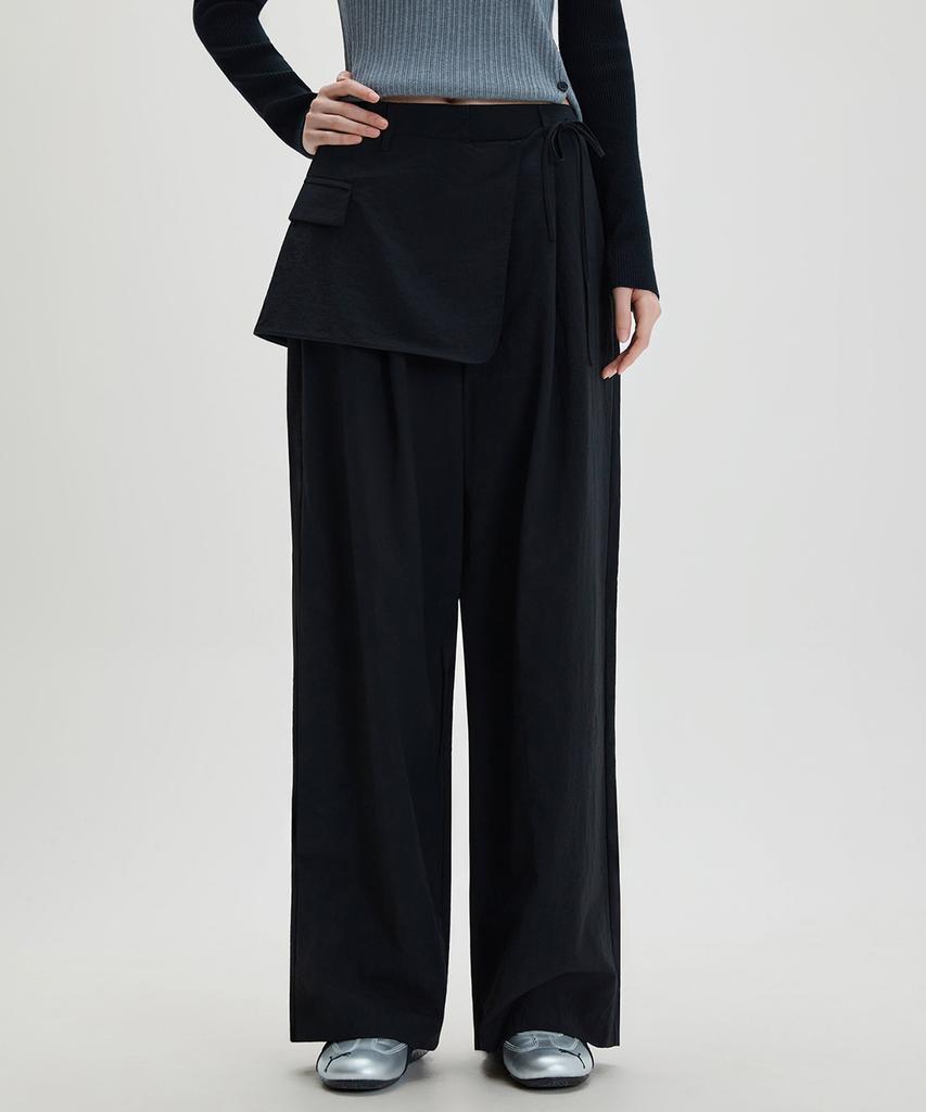 MIXXO Nylon Layered Pants_Miwtcg402B