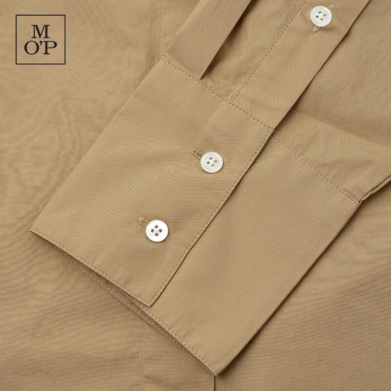 Marc O'Polo Women's Cotton Loose-Fit Long Sleeve Shirt