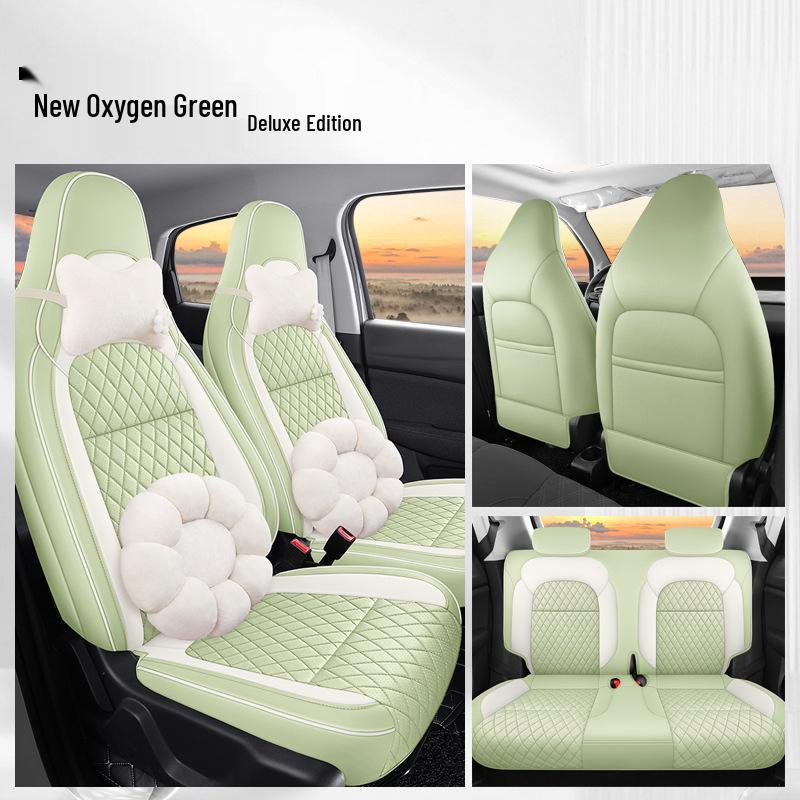 Leapmotor T03 Cartoon Seat Covers - Full Coverage, 22 Models, All-Season Universal Fit.