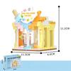 Street View Building Blocks Creative Paradise Children's Educational Assembly Cute Toy Store Handmade Diy Model Ornaments Gifts