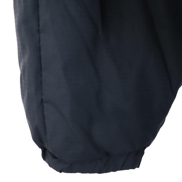 HELLY HANSEN Down jacket XL Black series Logo embroidery Men's Used