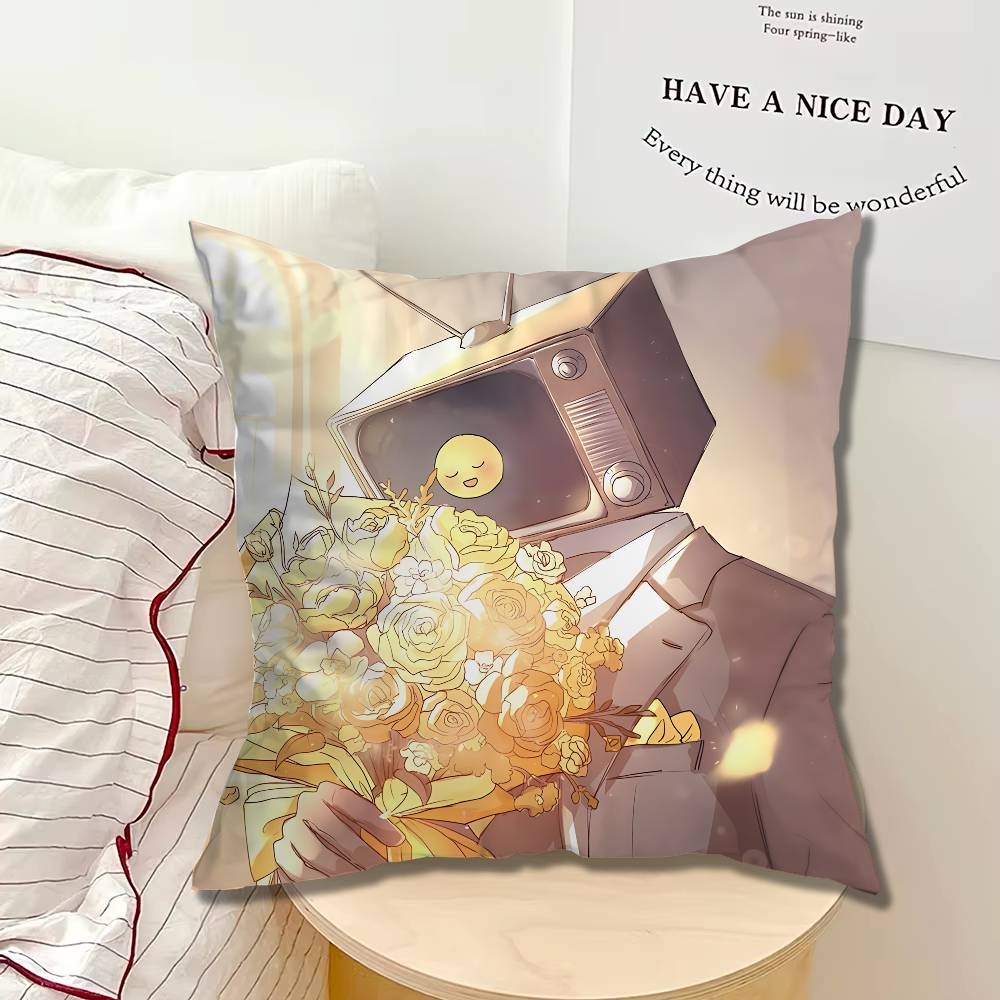 KKim SSoleum Novel GSGW Pillow case Printed Polyester Throw Pillow Cover Decorative Sofa Cushion Pillowslip Home Decor