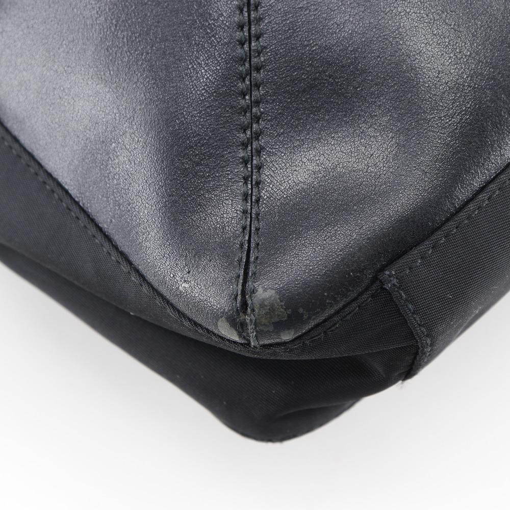 Prada Tote Bag Black Nylon Women Used