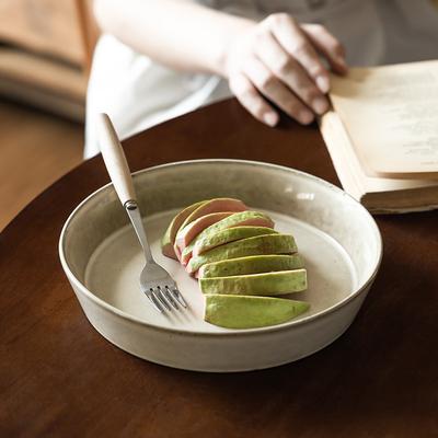 Retro, Don'T Miss The Ceramic Deep Plate, Living Room Fruit Plate, Western Food Artistic Conception, Household Vegetable Plate, Tableware Plate.