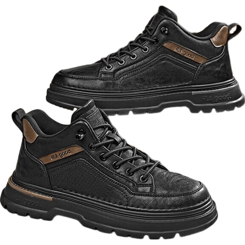 HLA Men s Mid-Top Casual Work Boots 41