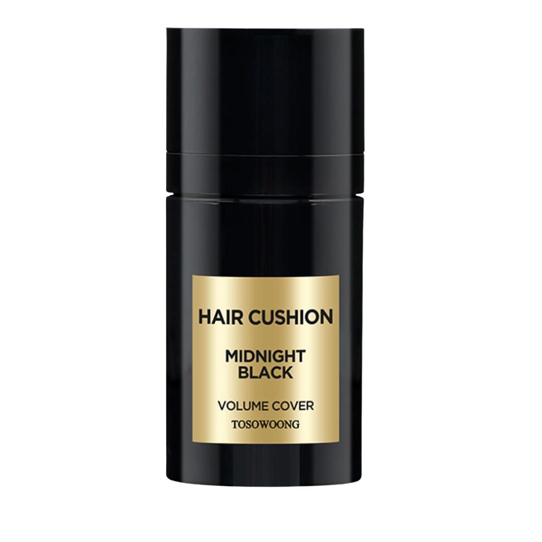 TOSOWOONG Magic Hair Cushion Hairline Root Cover Black 26g