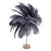 Decorative Table Lamp 30PCS Feathers USB Rechargeable Light Touch Control Desk Light Built In