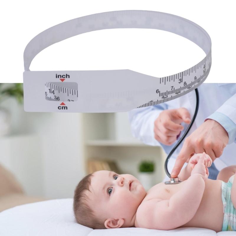Head Circumference Tape Measure for Pediatric, Baby, Babies Reusable, Not-Stretchable Measure Ruler