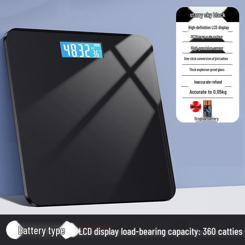 Bluetooth High-Precision Body Fat & Weight Scale for Home or Dorm Use