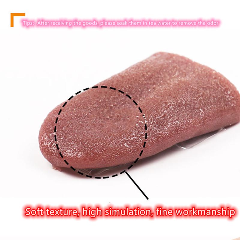 Tongue Fake Prank Proptoys Propstrick Horrific Realistic Party Tricks Siliconescary False Artificial Model Pranks Cosplay