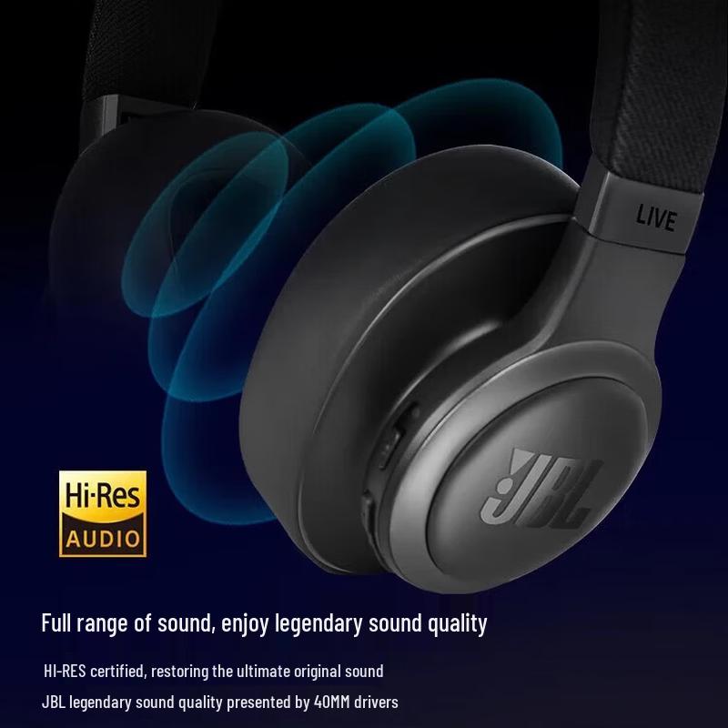 JBL LIVE 770NC Adaptive Noise Cancelling Bluetooth Headphones