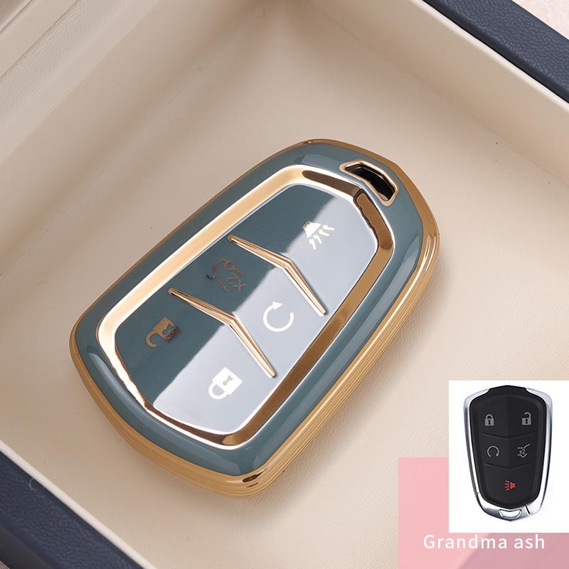 New TPU Car Key Case Remote Control Protector Cover for Cadillac ATS-L XTS XT5 CTS CT6 ATS 28T SRX Escalade 2015 Accessories