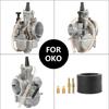 2T 4T Universal Keihin Koso Oko Motorcycle PWK Carburetor 21 24 26 28 30 32 34mm With Power Jet For Racing Motor
