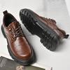 Genuine Leather Male Sneakers Classic Business Mens Casual Shoes Handmade Work Office Lace-up New Arrival Formal Dress Footwear