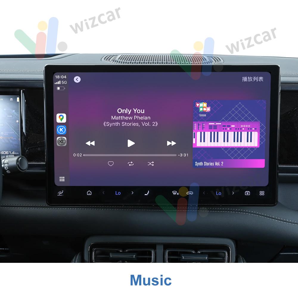 BYD Leopard 3 5 7 8 FangChengBao WIZCAR E01 Google Map Spotify Music Multilingual Apple CarPlay Android Auto for Chinese Version