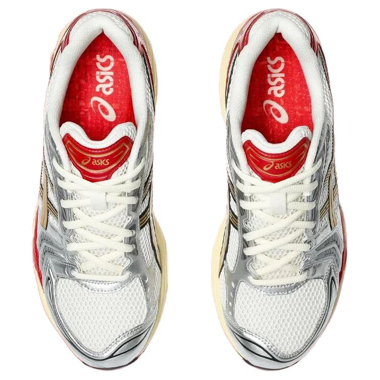 New Sneaker Politics X Asics Gel Kayano 14 Anti Slip Wear Resistant Low Top Running Shoes Unisex White Silver 1203A692-100