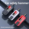 For Toyota Car Mini Safety Hammer Auto Seat Belt Cutter Life-Saving Emergency Window Breaker GR Sport Camry Prius Auris Crown