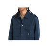 Timberland Casual Loose Shirt Jacket Men Shirts Deep-Sapphire-Blue A42K5-433