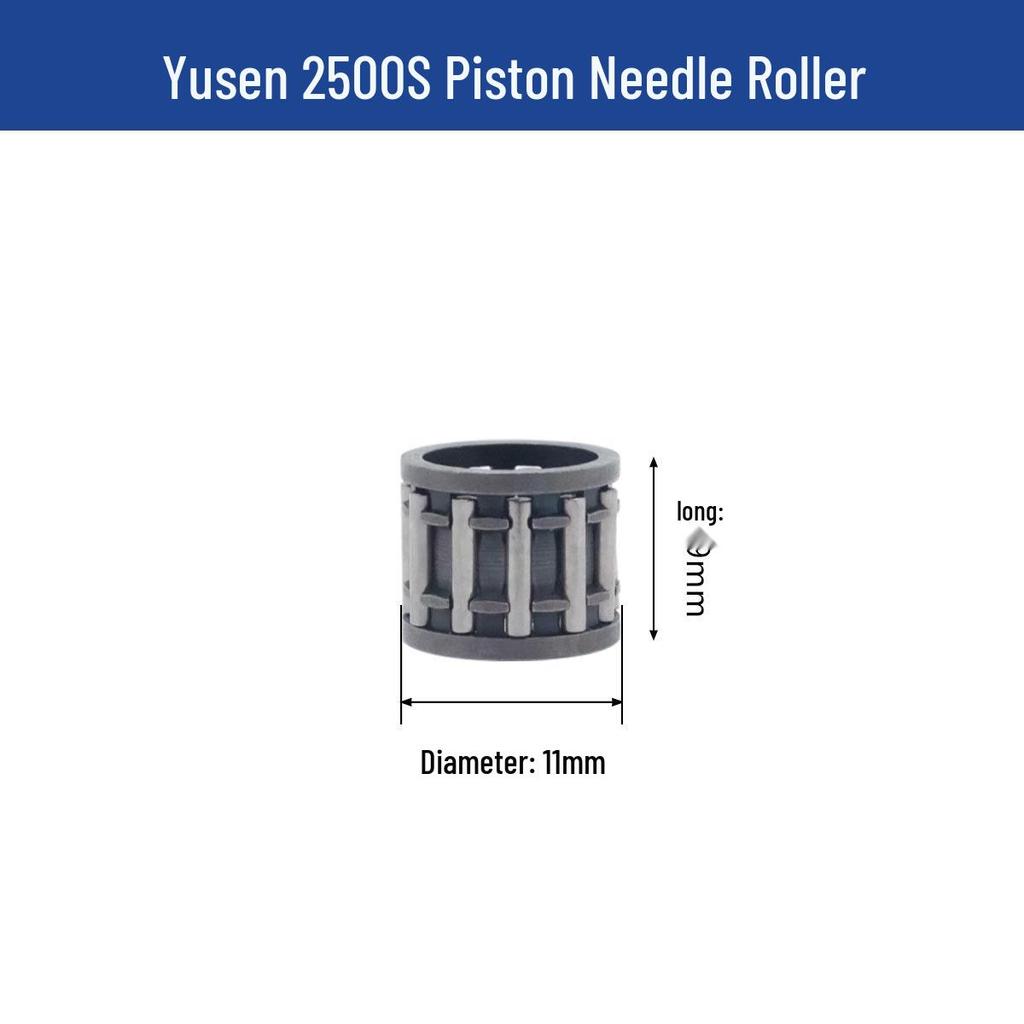Yusen 2500S Chainsaw Parts: Cylinder, Brake, Pull Cord, Clutch, Air Filter, Carburetor.