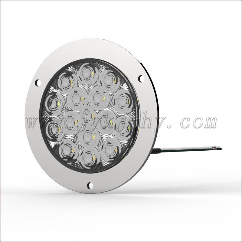 LED Truck Tail Light for Turn Signal and Running, Compatible with 12/24/10-30V Systems