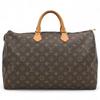 Auth Monogram Speedy 40 Boston Bag Brown PVC Canvas Women’s Lv7737ff