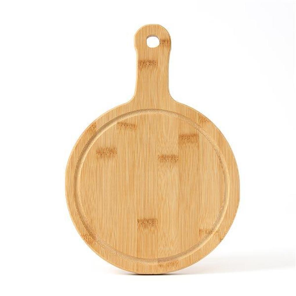 Bamboo Handle Pizza Tray (Round) (28x19.5cm)