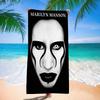 Asciugamano da Spiaggia in Microfibra di Marilyn Manson Assorbente Asciugatura Rapida Morbido per Yoga Nuoto Resort Alpinismo