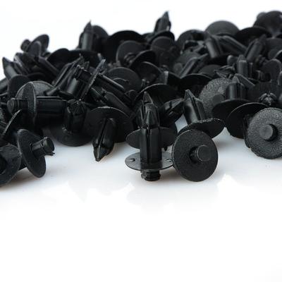20 vnt. 8 mm skylės dviračio tvirtinimo elementai plastinė kniedė apdailos spaustukai Honda Yamaha Suzuki automobilių tvirtinimo elementų ir spaustukų atsarginės dalys