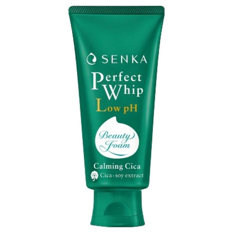 Senka Perfect Whip Laag pH Kalmerend Cica Reinigingsschuim, 100g, 1 stuks