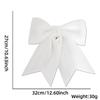 Pearl Stylish Cotton Glitter Bow Ornaments Ideal For Holiday Decor And Diy Projects Craft