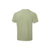 Li Ning Fitness Series T Shirts Men's Elm Branch Green Crew Neck Moderate Straight Fit ATST101-3
