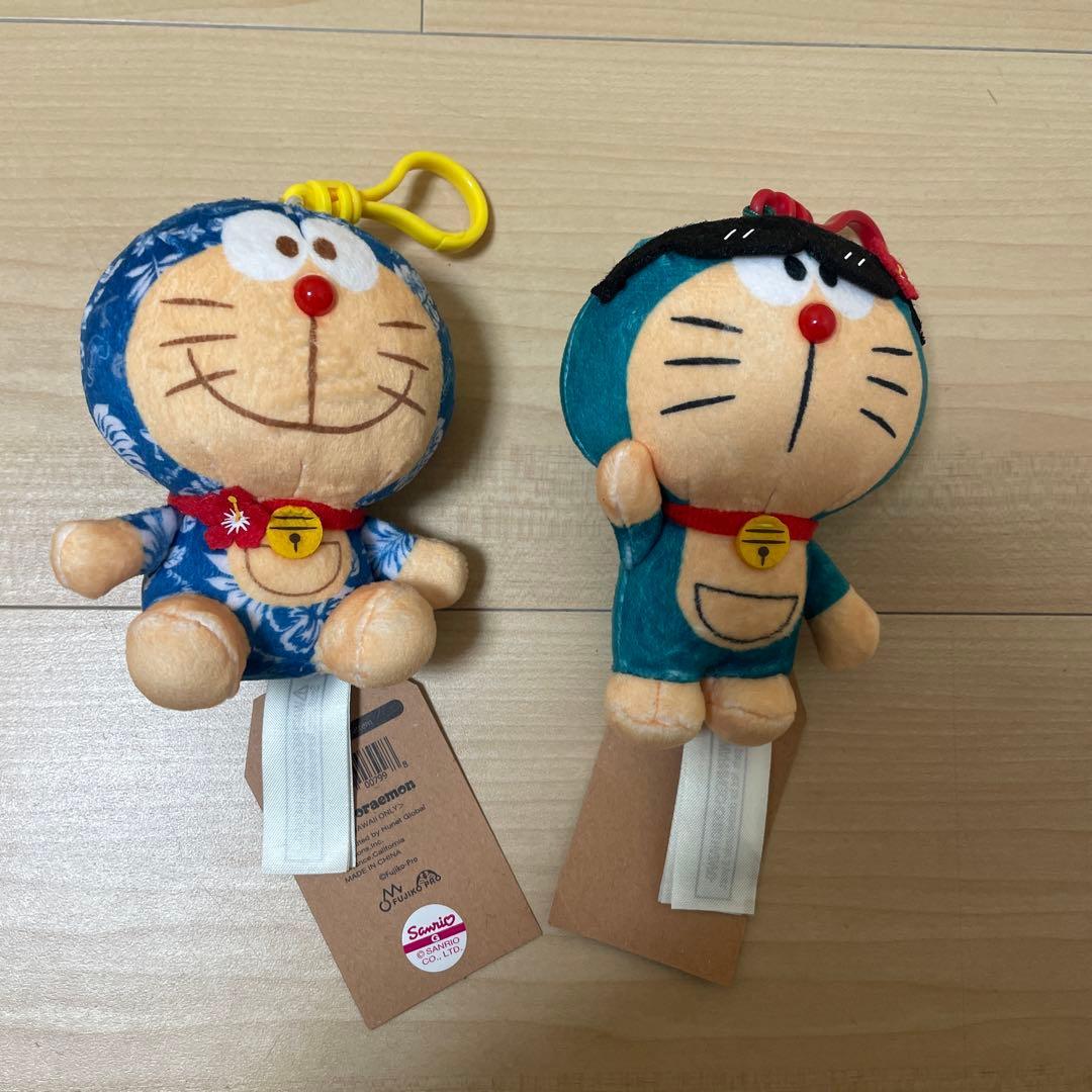 Hawaiian Doraemon Hawaiian pattern stuffed toy