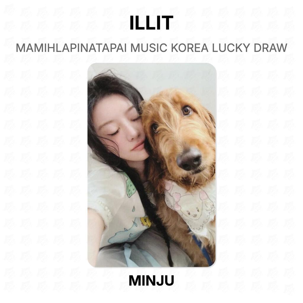 ILLIT MAMIHLAPINATAPAI MUSIC KOREA LUCKY DRAW Official Photocard