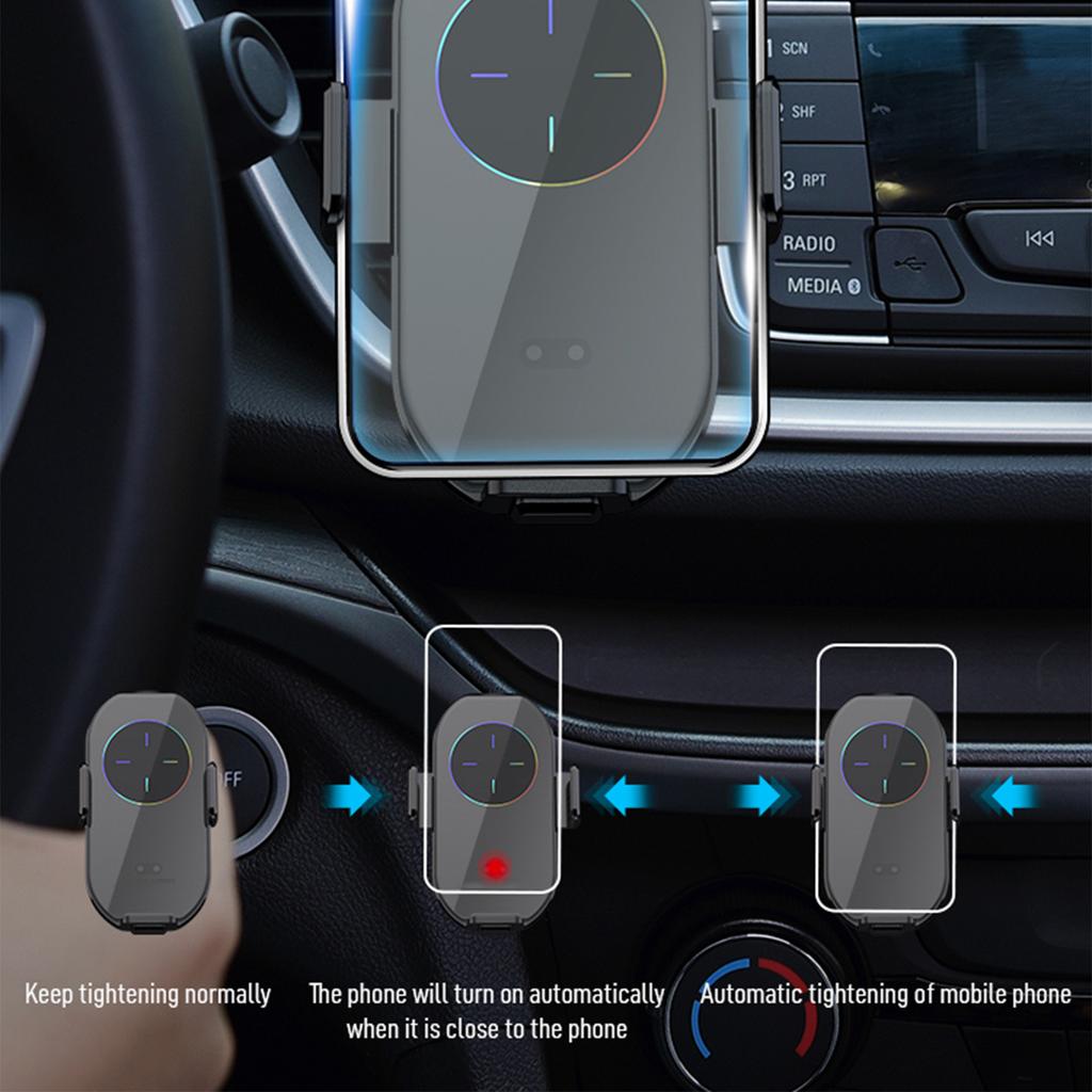 Wireless Car Charger Fast Charging Not Fall Off For Navigation