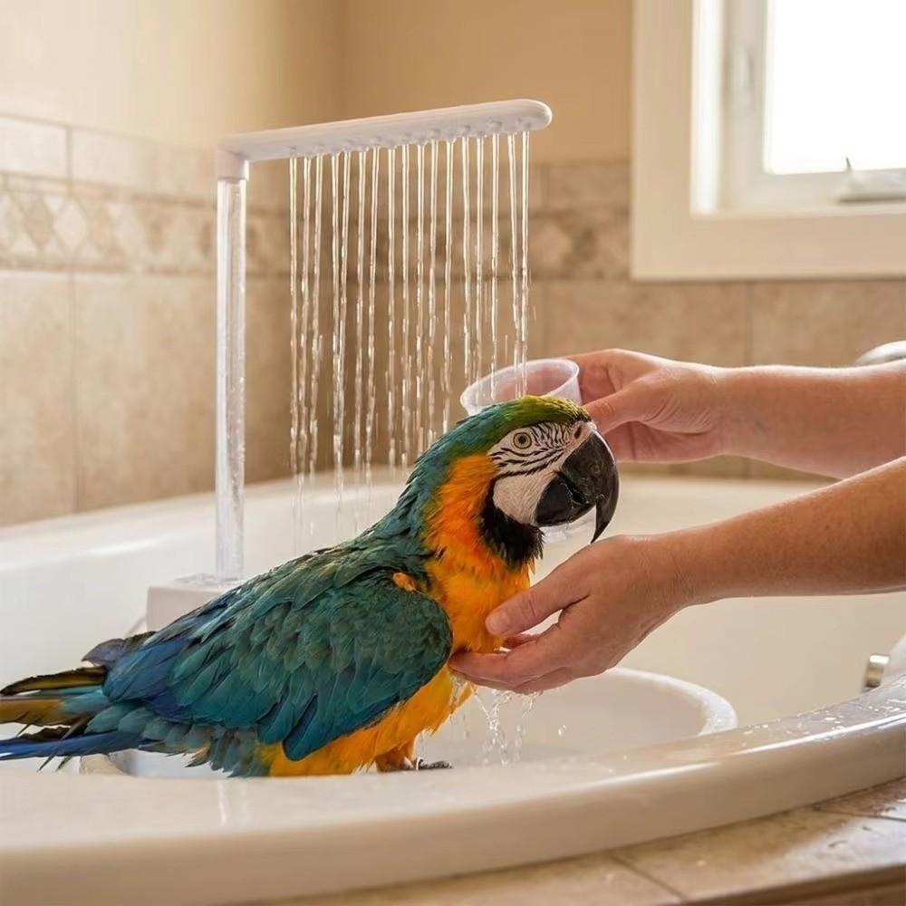 Automatic Bird Bath Fountain USB Submersible Pump NEW Parrot Bathing Pump
