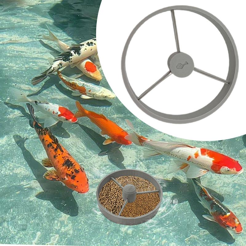 Feeding Ring Floating Food Feeder Round Shape Tank Accessories Breeding Tools For Guppy Betta Turtle Freshwater Saltwater