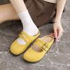 Birkenstocks Bag Head Half Slippers Women's Outer Wear 2025 New Summer Sandals Lazy One Pedal Mary Jane Single Shoes