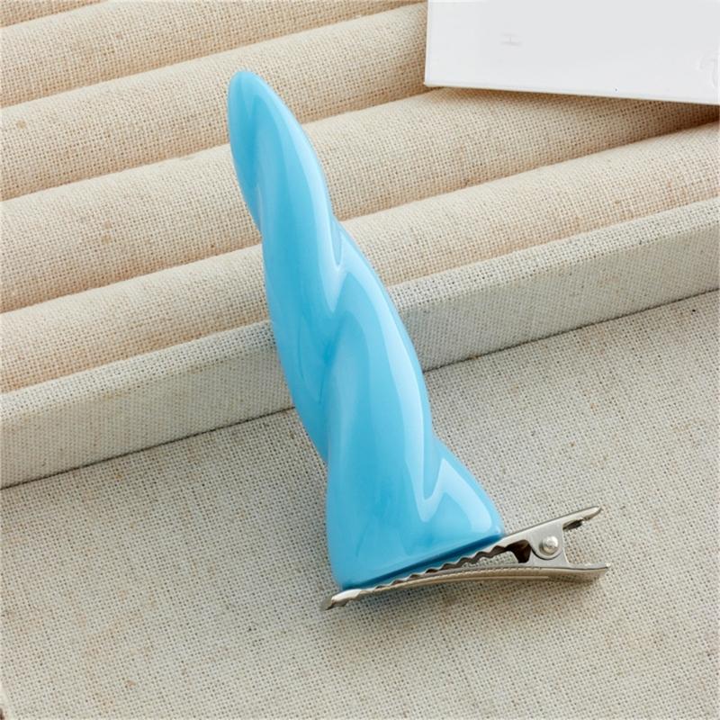 Anime Haarspange Horn Halloween Horn Flache Spange Halloween Haarnadel Tier Elegant Haarspange für Cosplay