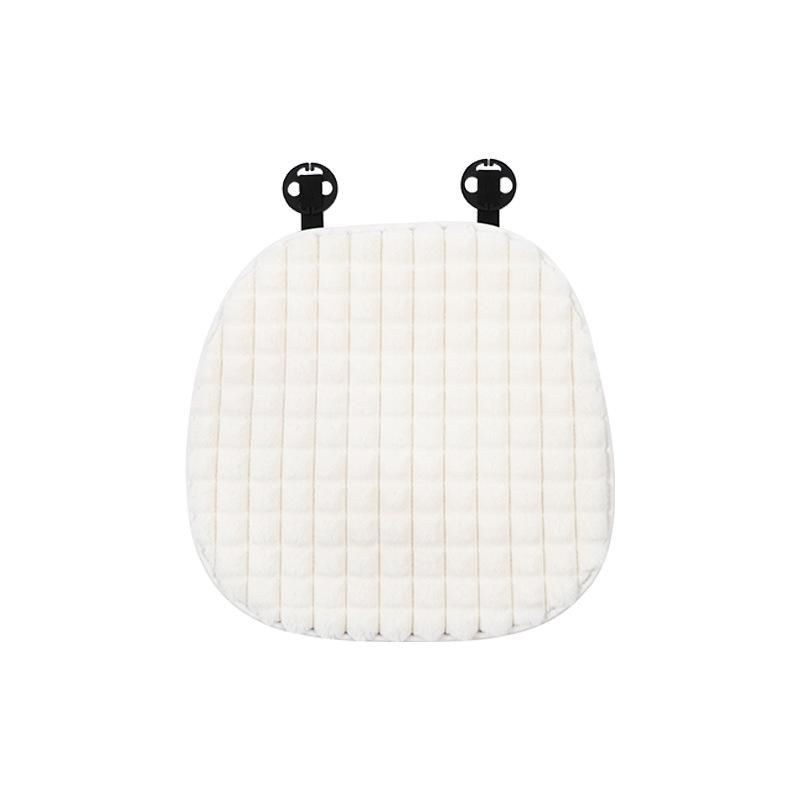 

Универсальный теплый плюшевый чехол для автомобильного сиденья с мехом кролика, защитный зимний костюм для большинства автомобильных подушек, аксессуаров для интерьера